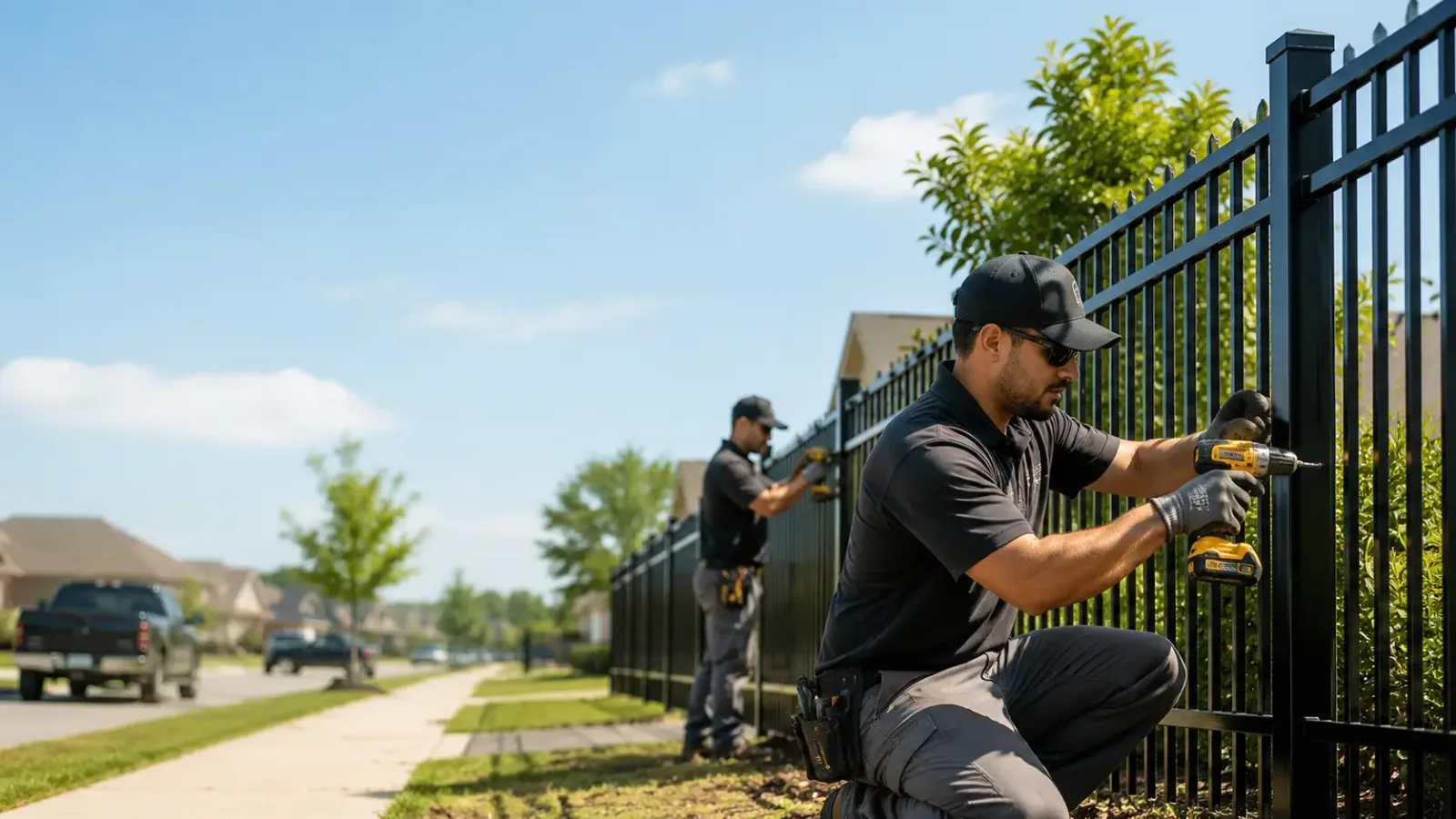 Metal Fence Installation in Ninnekah, OK